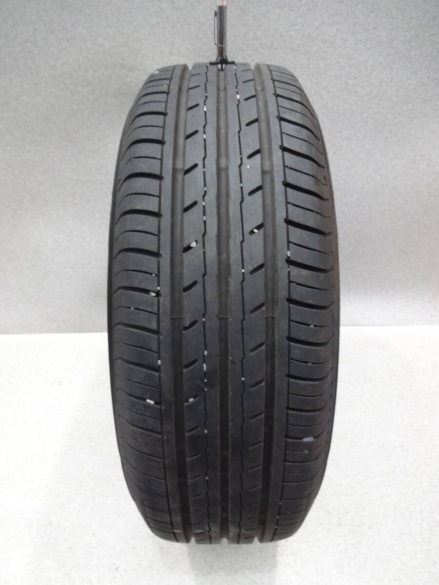 10W1200 40300-50C00 ラシーン 日産純正 6JJ +45 PCD100 & BluEarth ES32 リング付 2022年30週 バリ山 ４本セット_画像9