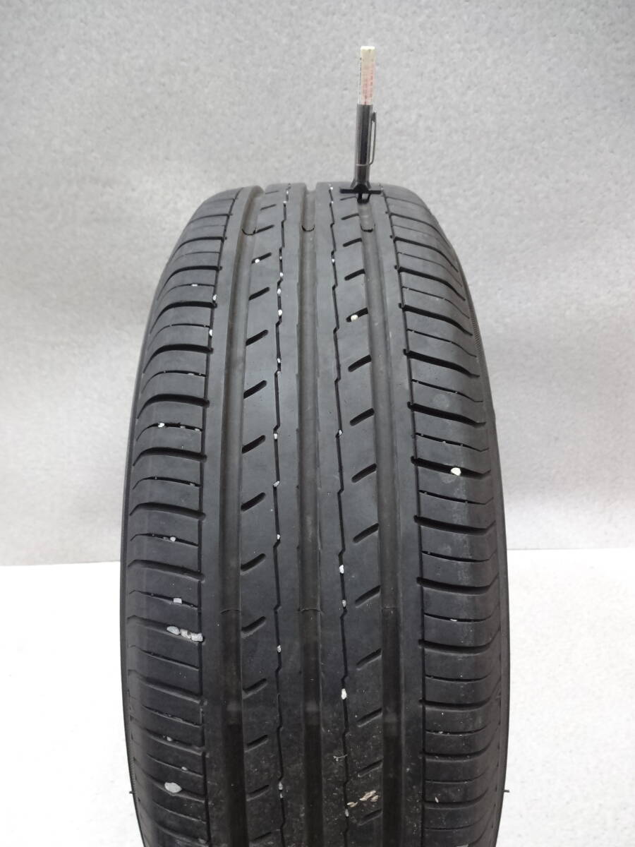 10W1200 40300-50C00 ラシーン 日産純正 6JJ +45 PCD100 & BluEarth ES32 リング付 2022年30週 バリ山 ４本セット_画像8