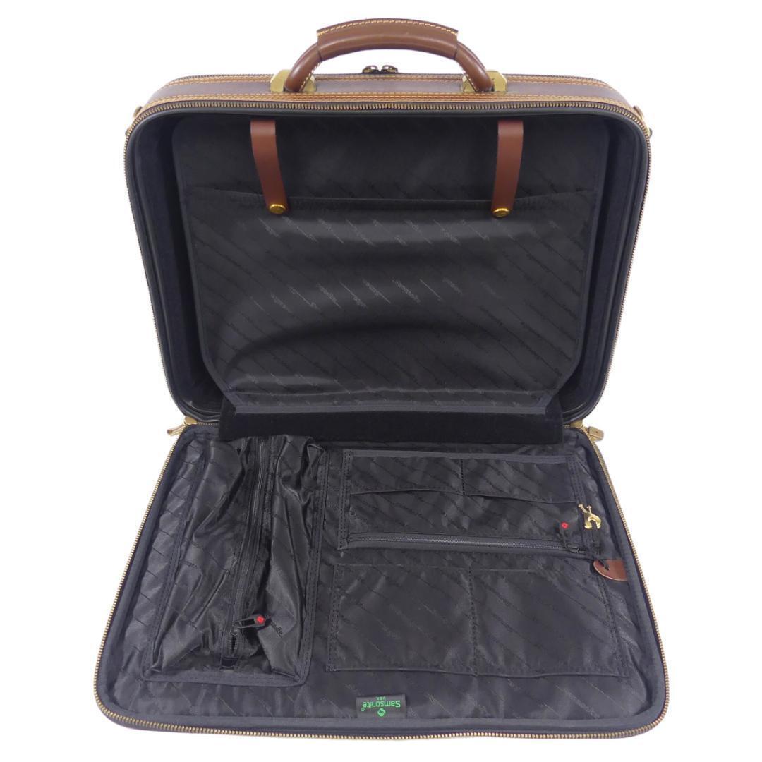 即決 Samsonite レザーコンビビジネスバッグ サムソナイト 即決 Samsonite レザーコンビビジネスバッグ サムソナイト