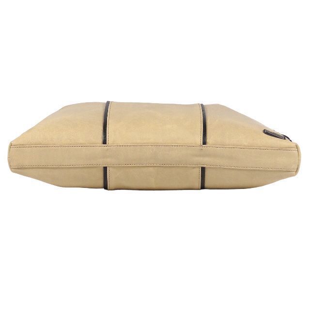 即決★SAMANTHA KINGZ★オールレザービジネスバッグ サマンサキングズ メンズ ベージュ 本革 ブリーフケース 本皮 通勤 カバン 出張 かばん_画像6