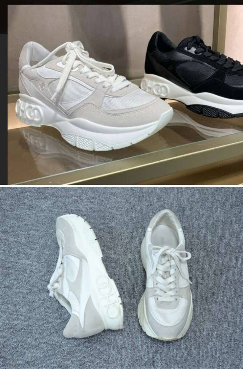 JIMMY CHOO|ジミーチュウ】LANDON F NAPPA MESH SNEAKERS JIMMY CHOO|ジミーチュウ】LANDON F NAPPA MESH SNEAKERS