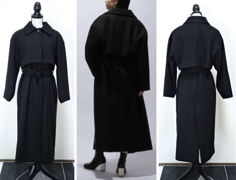 美品【HARE|ハレ】(W)2Pウーリーテックコート 3WAY ウール 美品【HARE|ハレ】(W)2Pウーリーテックコート 3WAY ウール