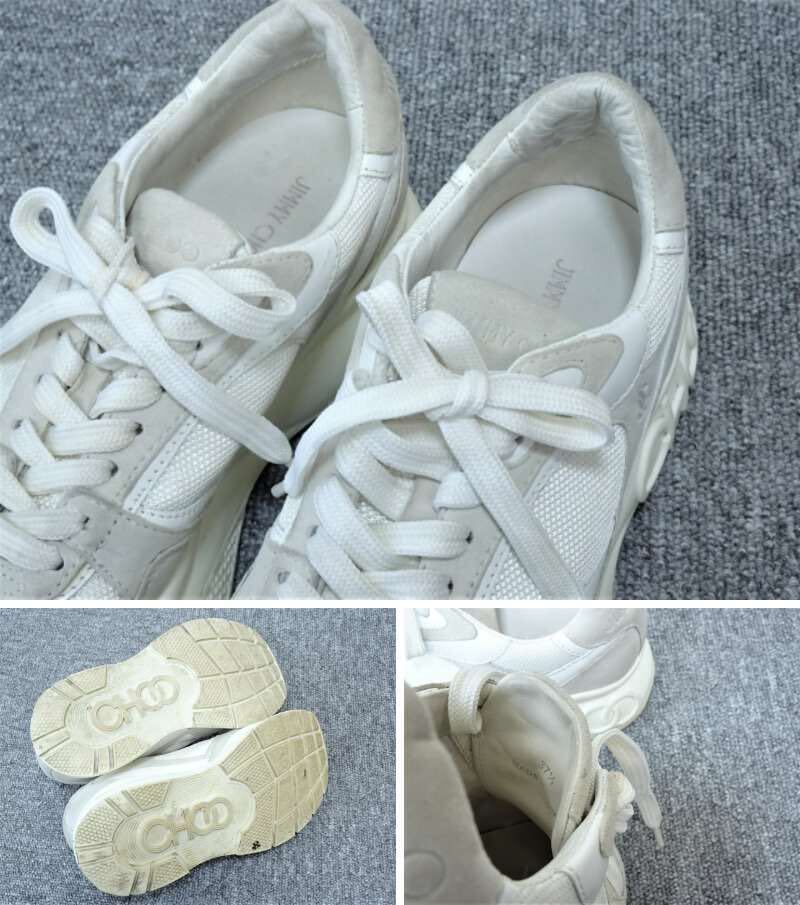 JIMMY CHOO|ジミーチュウ】LANDON F NAPPA MESH SNEAKERS JIMMY CHOO|ジミーチュウ】LANDON F NAPPA MESH SNEAKERS