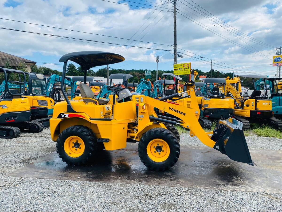  Yanmar V3-6 колесный погрузчик *3t Class * колесный погрузчик * б/у Mini гидравлический экскаватор Mini Yumbo покупка в обмен на старую модель с доплатой OK