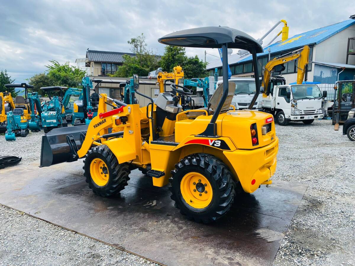  Yanmar V3-6 колесный погрузчик *3t Class * колесный погрузчик * б/у Mini гидравлический экскаватор Mini Yumbo покупка в обмен на старую модель с доплатой OK