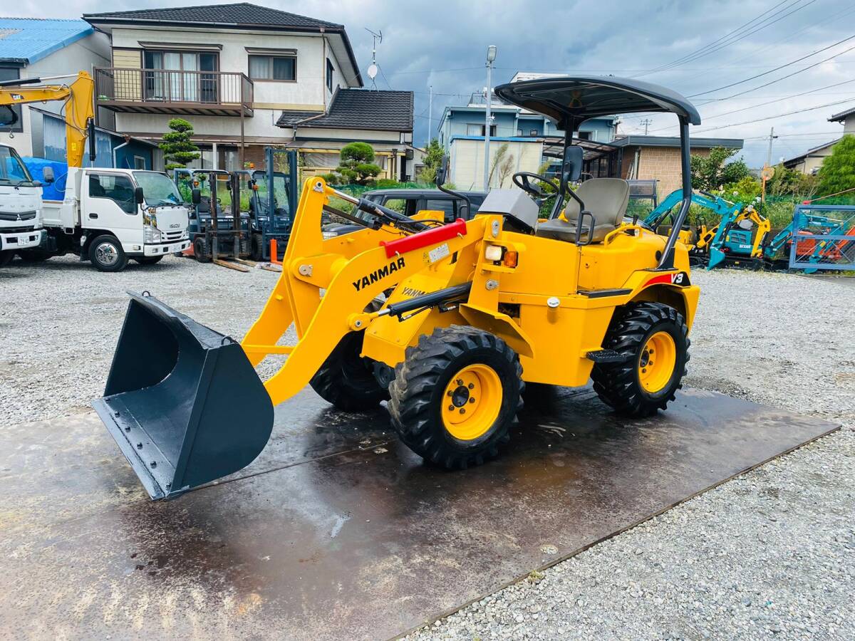  Yanmar V3-6 колесный погрузчик *3t Class * колесный погрузчик * б/у Mini гидравлический экскаватор Mini Yumbo покупка в обмен на старую модель с доплатой OK