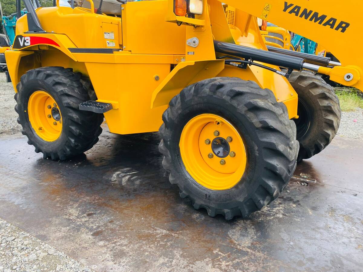  Yanmar V3-6 колесный погрузчик *3t Class * колесный погрузчик * б/у Mini гидравлический экскаватор Mini Yumbo покупка в обмен на старую модель с доплатой OK