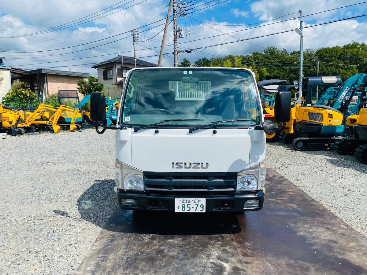  эпоха Heisei 22 год (2010 год ) Isuzu Elf 3 тонн самосвал высокий пол 6 скоростная механическая * максимальная грузоподъемность 3000kg