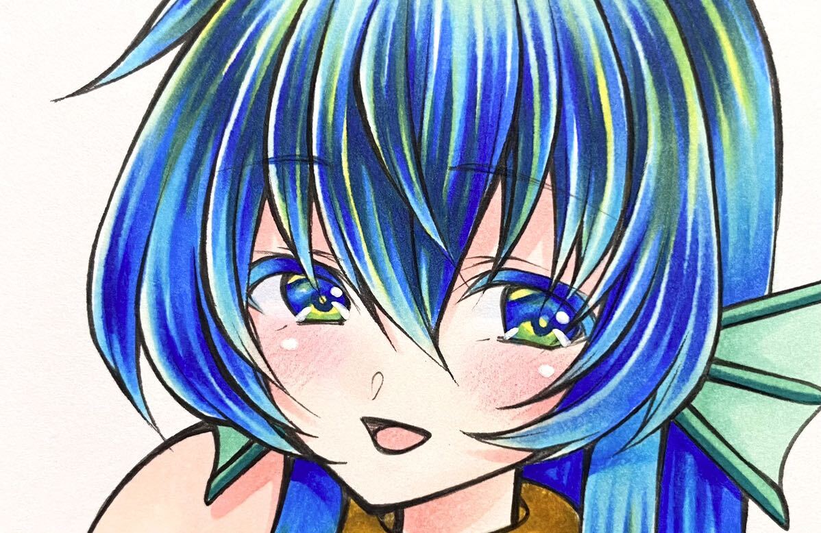 Yahoo!オークション - 手描きイラスト ぷよぷよ セリリ A5 Yahoo!オークション - 手描きイラスト ぷよぷよ セリリ A5