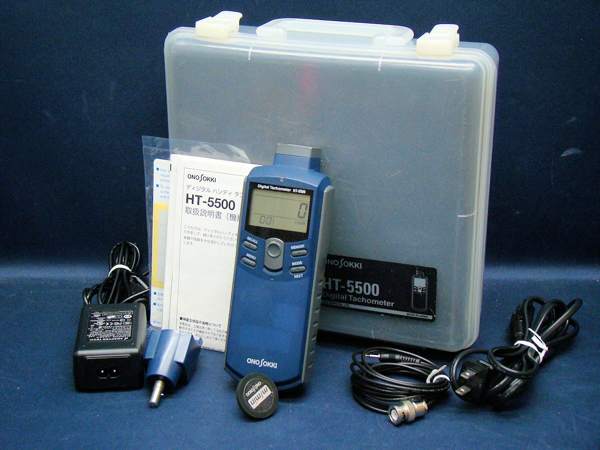 Yahoo!オークション - ONOSOKKI 小野測器 HT-5500 HT5500 Yahoo!オークション - ONOSOKKI 小野測器 HT-5500 HT5500