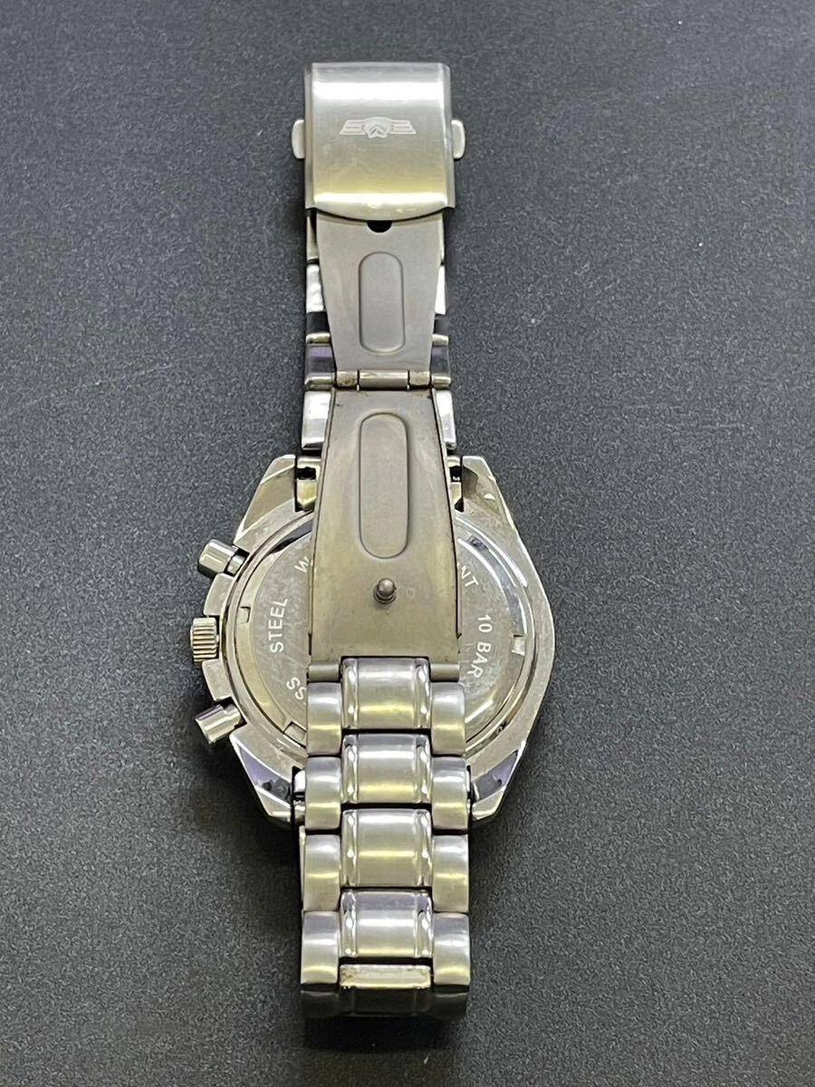 T*e様 時計 7点セット グッチ シチズン シャルルホーゲル タケオキクチ な Charles Vogele シャルルホーゲル CV-8097 クロノグラフ デイト