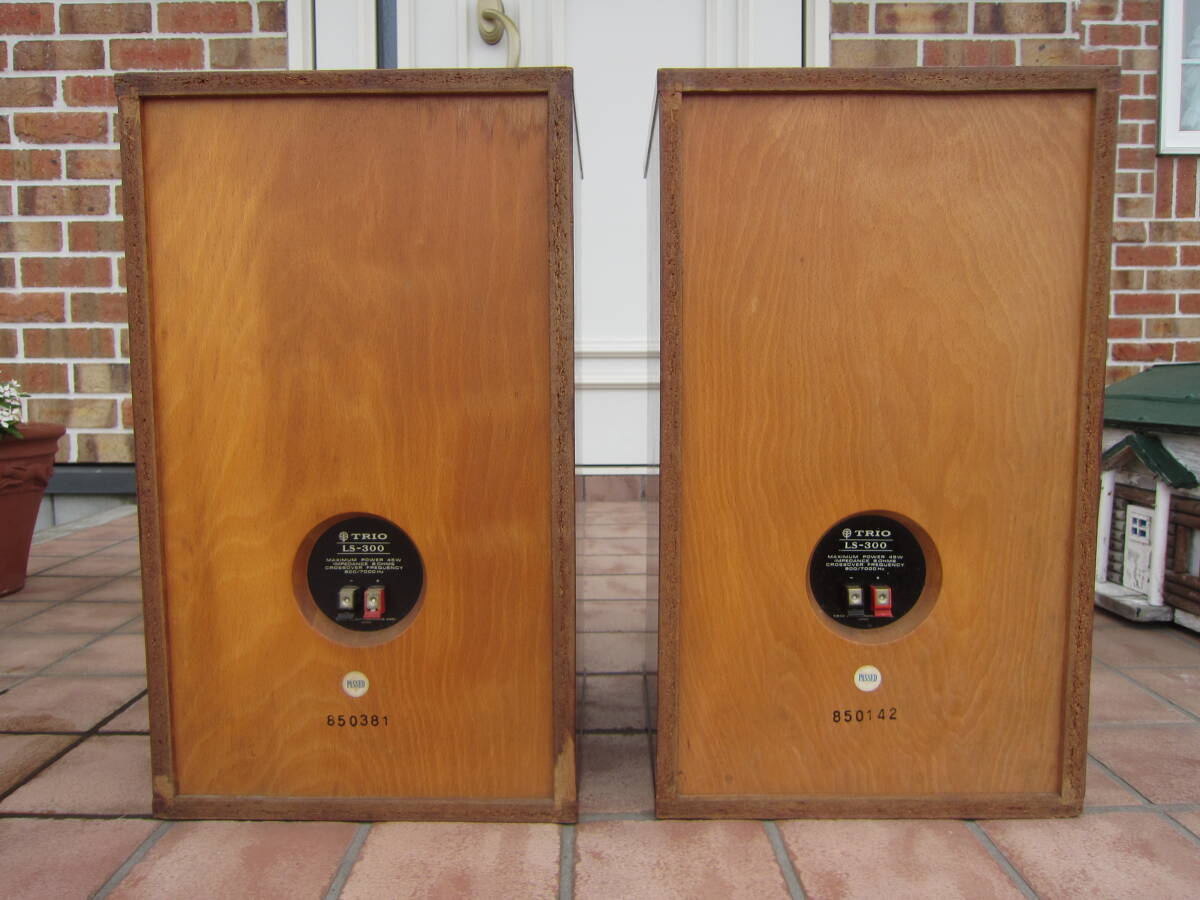 Yahoo!オークション - レトロ品 TRIO トリオ スピーカー LS‐300