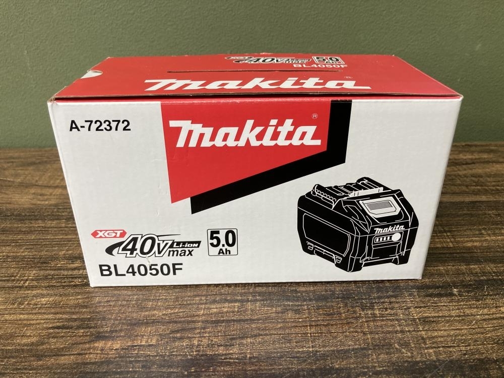 022●未使用品●マキタ 40Vmax5.0Ahバッテリ BL4050F