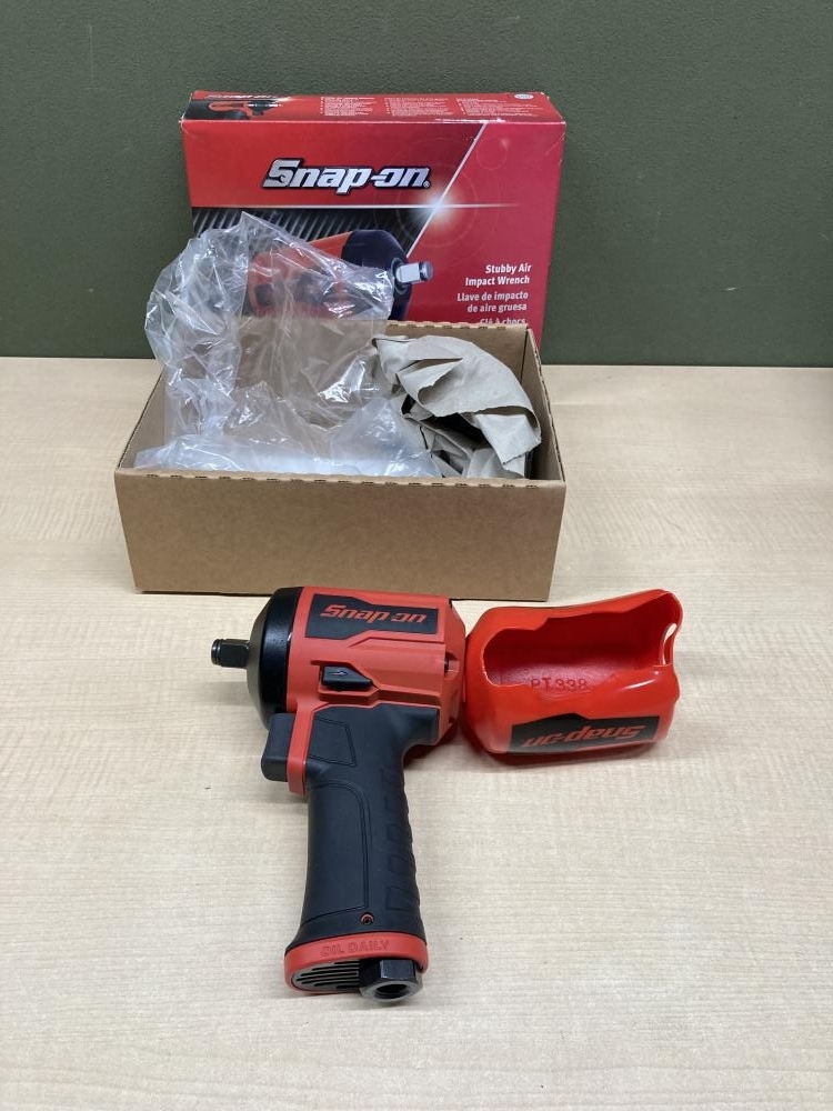 018★未使用品★Snap-on スナップオン 3/8スタッビエアーインパクトレンチ PT350