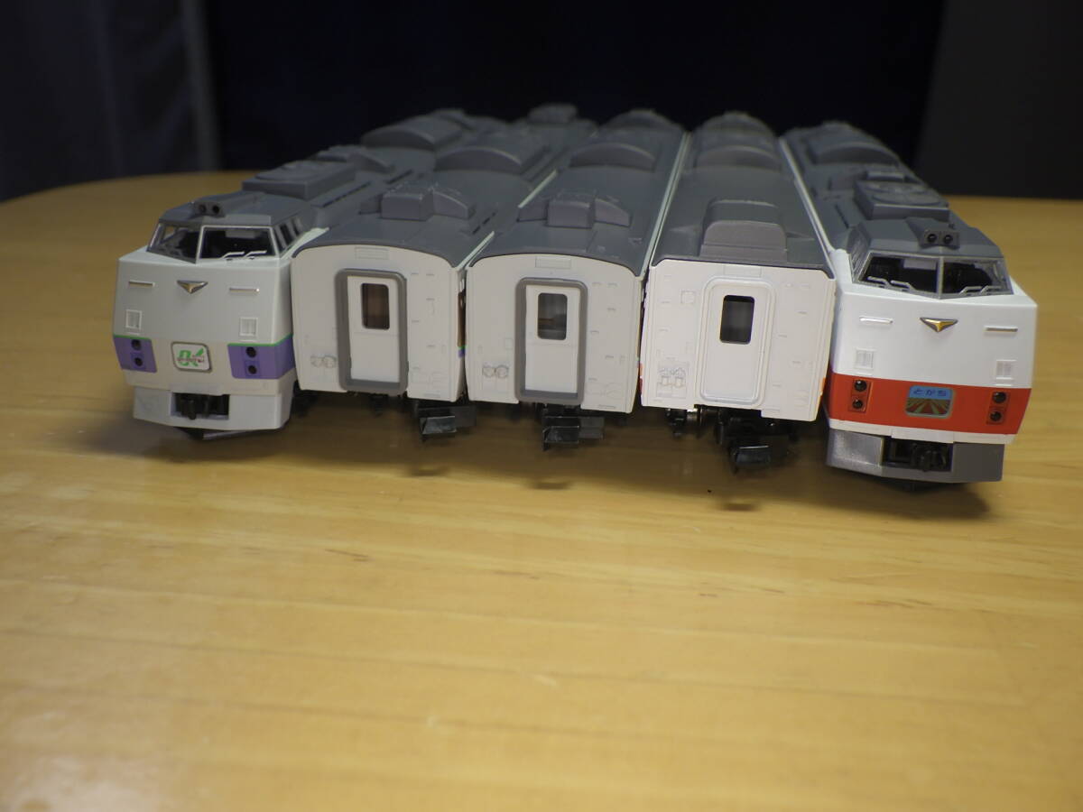 ジャンク No.10　TOMIX　キハ183 　5両　動力車あり　　　　　 　　とかち　オホーツク　　　国鉄　JR 北海道　　トミックス 　　キハ183系