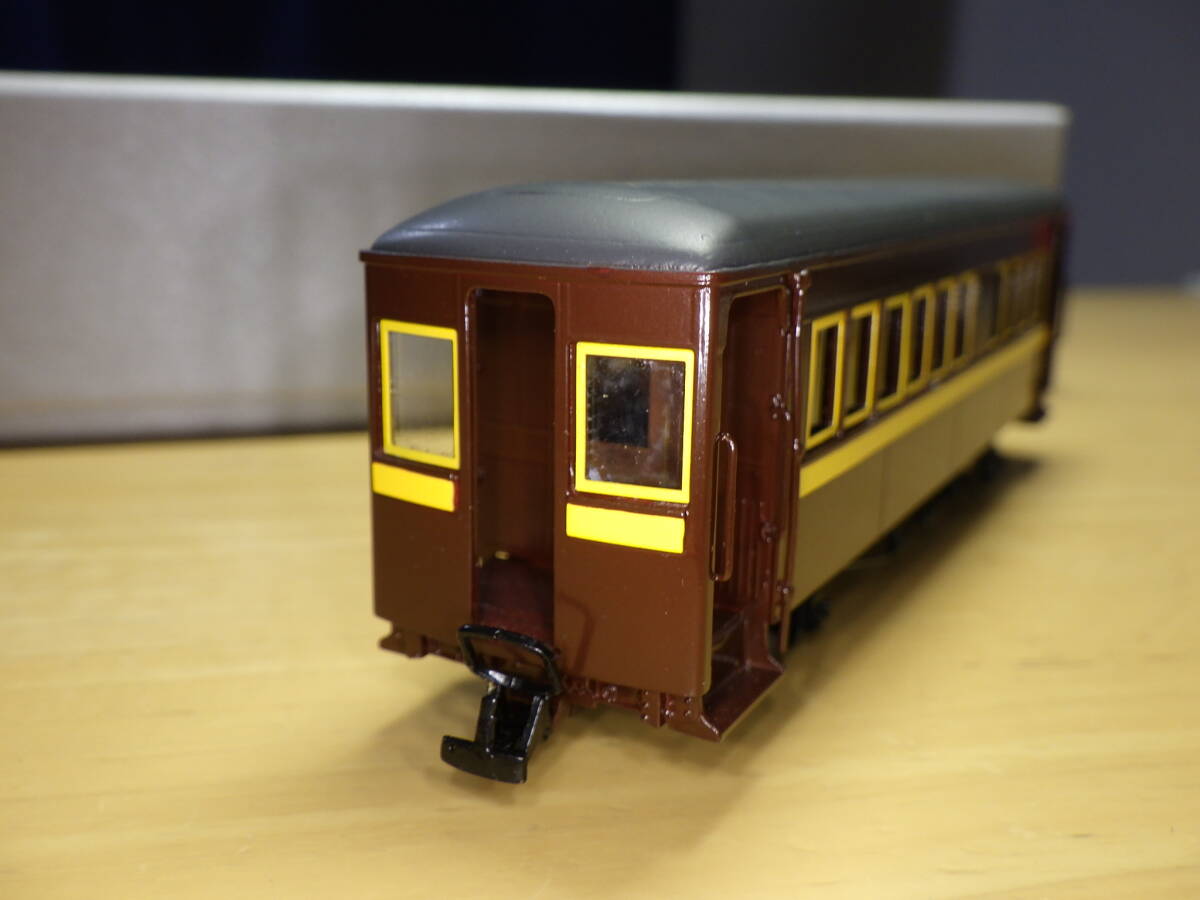 頸城鉄道】ボギー客車 1/80 9㎜ナロー ホハ3 トロッコ