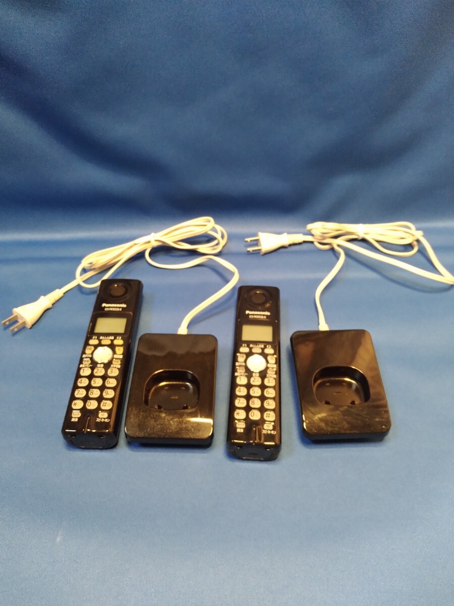Panasonic パナソニック KX-FKN526-K 子機と充電器　2セット　ジャンク品