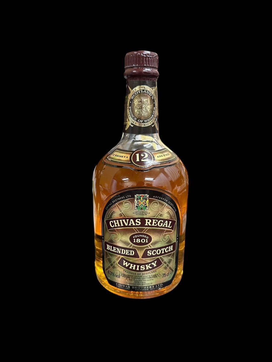 A10713 一円 未開栓 CHIVAS REGAL シーバスリーガル 750ml スコッチ ウイスキー 43％ 12年 洋酒 酒 古酒 オールドボトル(スコッチ)｜売買されたオークション情報、yahooの商品情報をアーカイブ公開  - ウイスキー