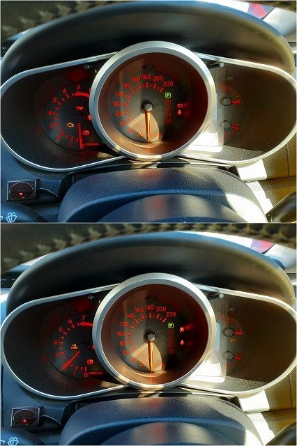 A管理76435 H19 CX-7 ER3P 】★ スピードメーター L3-VDT ガソリン オートマ★走行距離 85672km