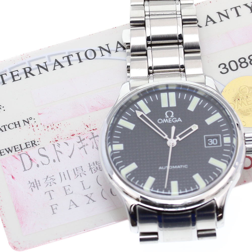 Omega OMEGA 5203.51 Classic динамик Date самозаводящиеся часы мужской с гарантией ._823622