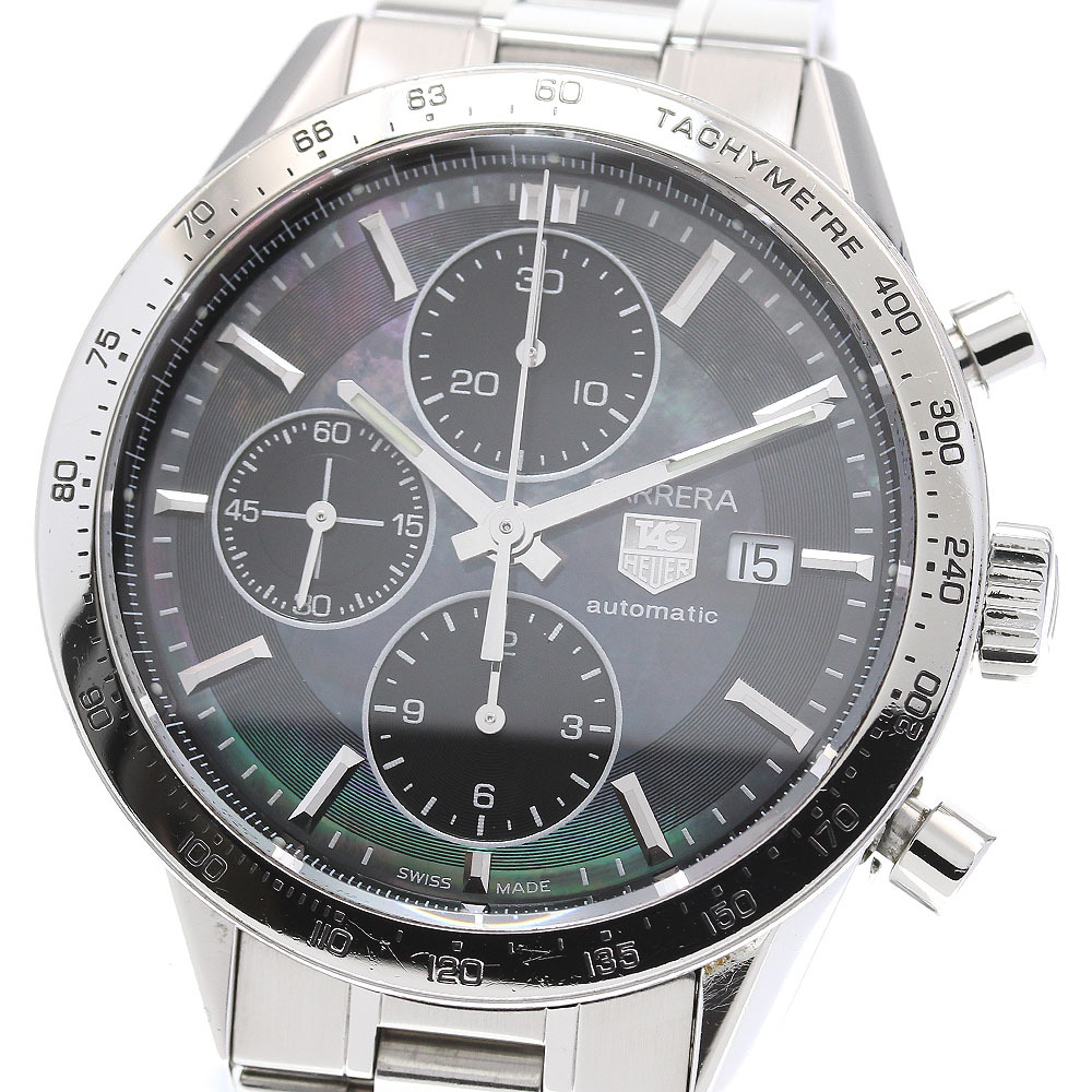  TAG Heuer TAG HEUER CV201P.BA0794 Carrera kyali балка 16 хронограф Date самозаводящиеся часы мужской хорошая вещь с гарантией ._835787[ev10]