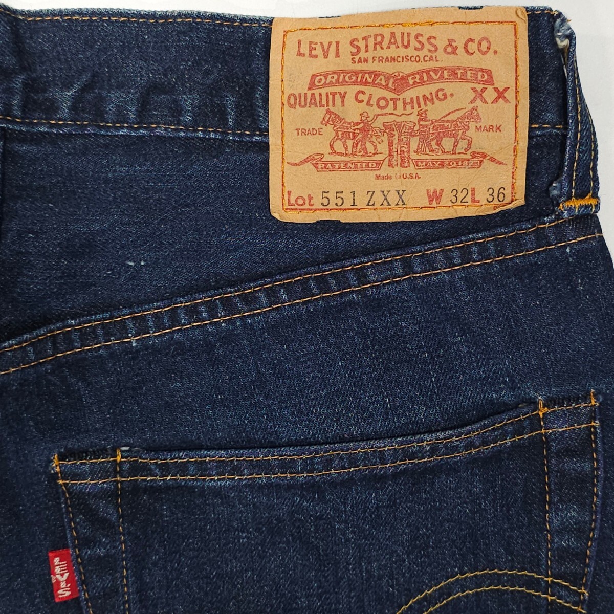 アメリカUSA製Levi'sリーバイス551ZXXヴィンテージ復刻ビッグE アメリカUSA製Levi'sリーバイス551ZXXヴィンテージ復刻ビッグE