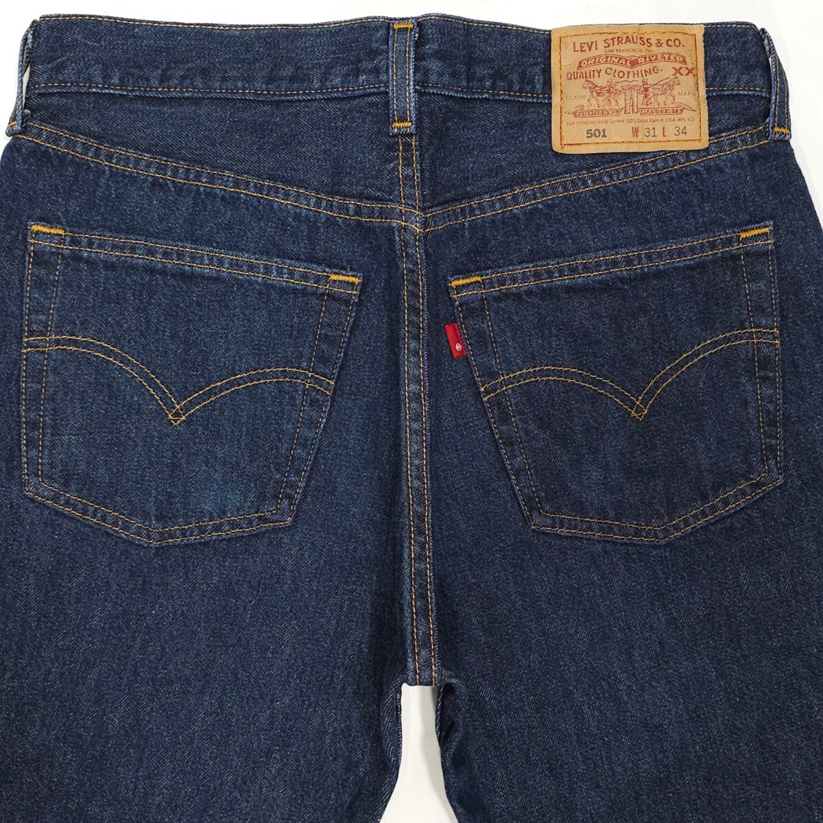 USAアメリカ製Levi'sリーバイス 501ヴィンテージ濃紺デニム USAアメリカ製Levi'sリーバイス 501ヴィンテージ濃紺デニム