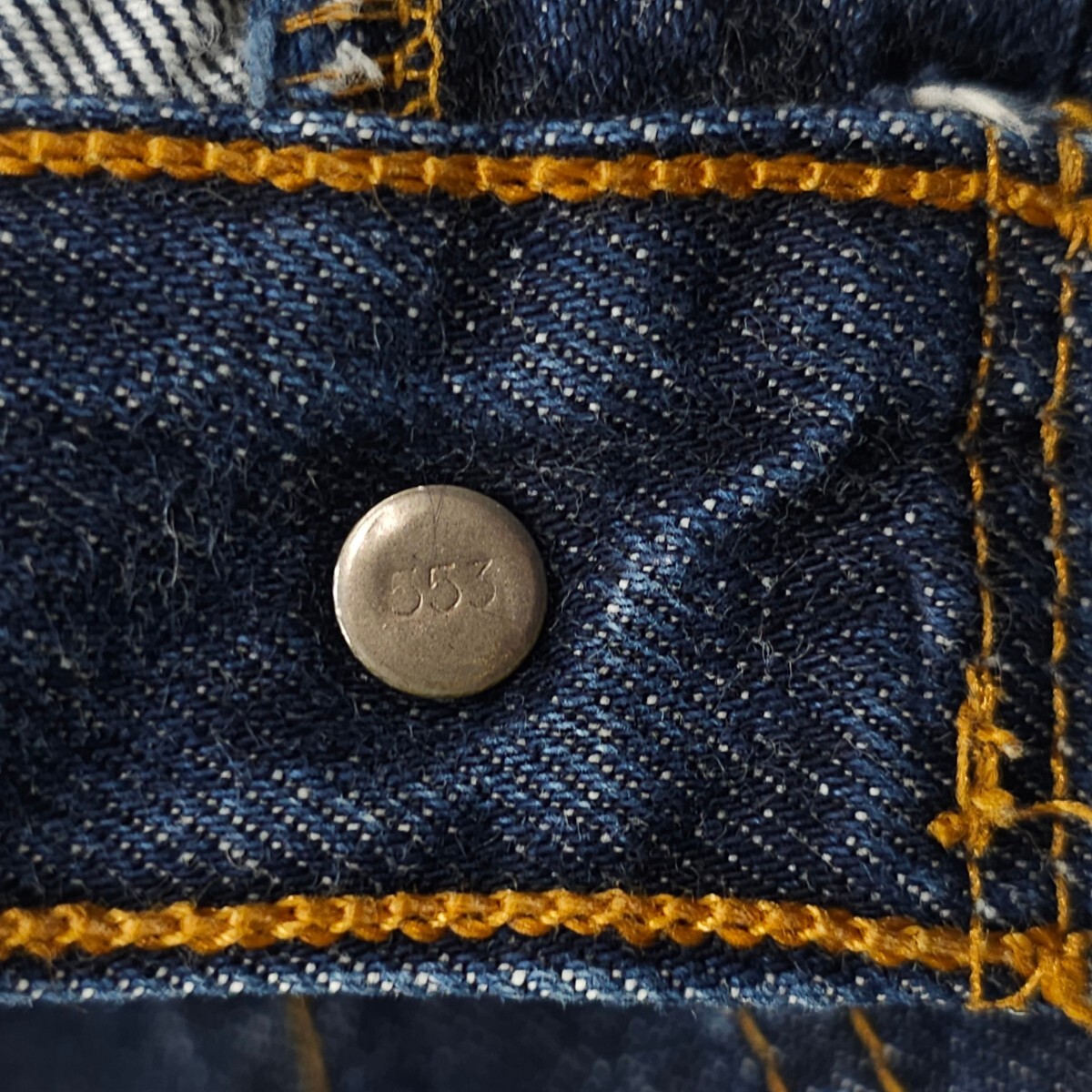 USAアメリカ製Levi'sリーバイス 501ヴィンテージ濃紺デニム USAアメリカ製Levi'sリーバイス 501ヴィンテージ濃紺デニム