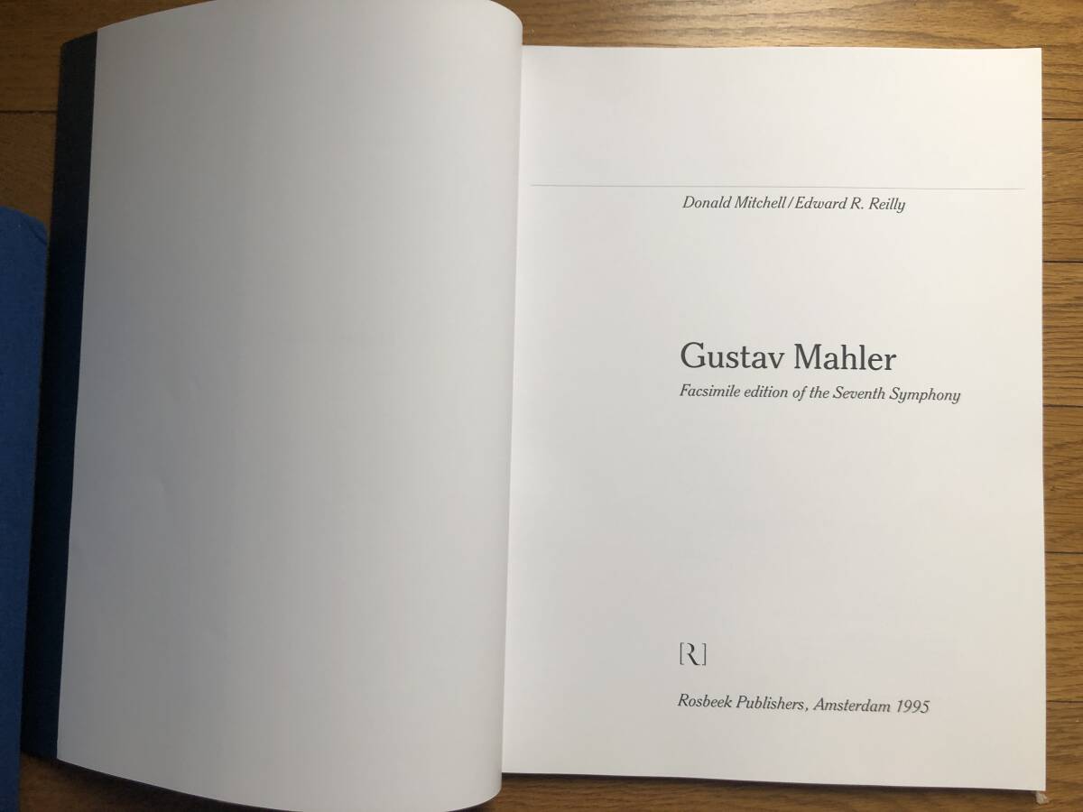 グスタフ・マーラー Gustav Mahler 交響曲第7番 ファクシミリ版 グスタフ・マーラー Gustav Mahler 交響曲第7番 ファクシミリ版