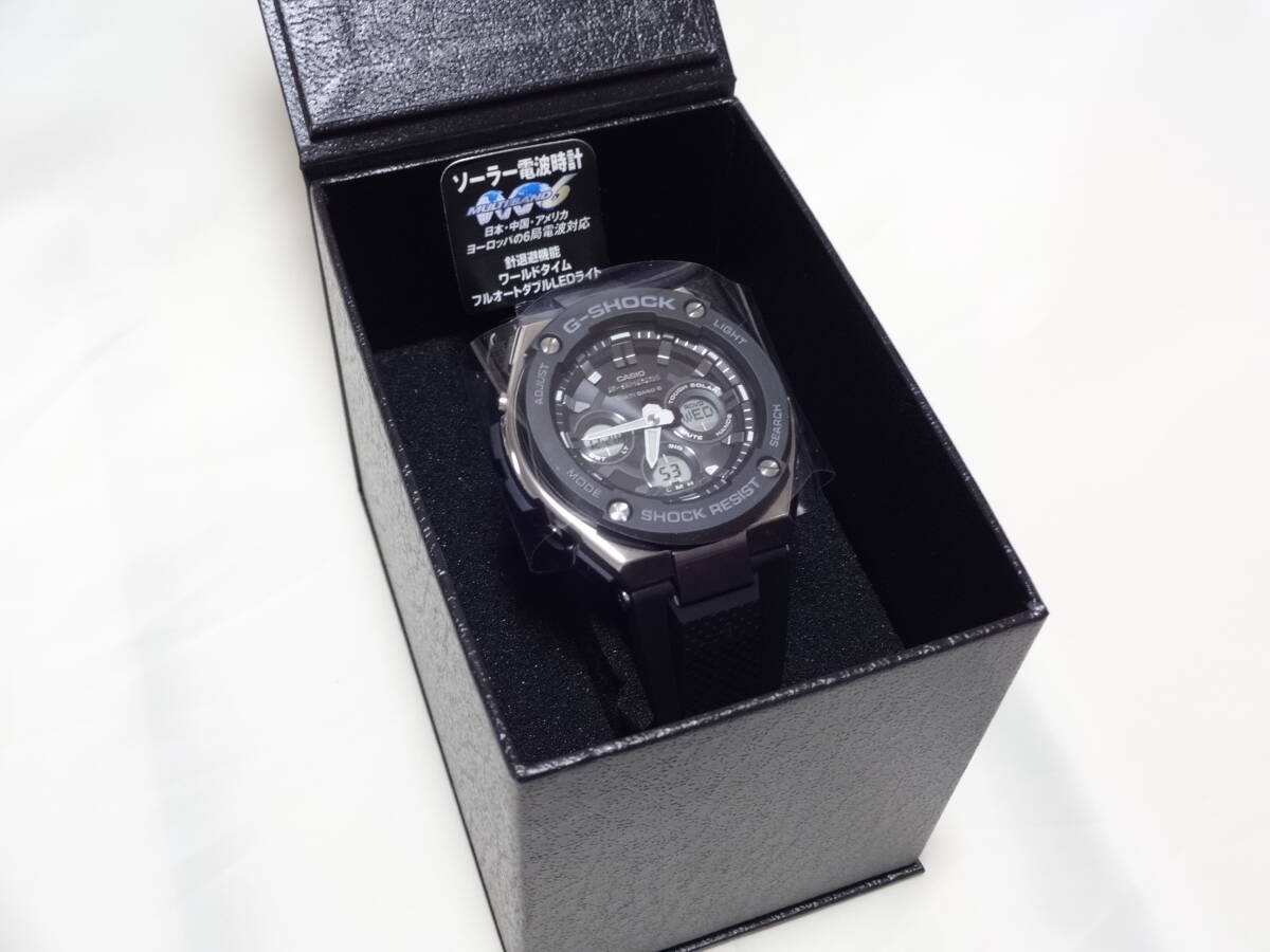 新品・未使用】カシオ Gショック GST-W300-1AJF Gスチール G 新品・未使用】カシオ Gショック GST-W300-1AJF Gスチール G