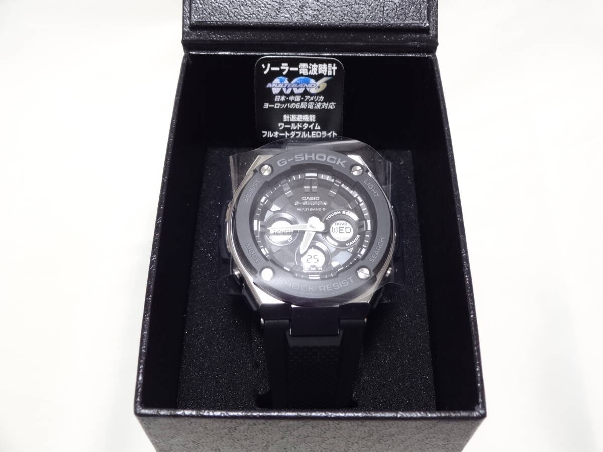 新品・未使用】カシオ Gショック GST-W300-1AJF Gスチール G 新品・未使用】カシオ Gショック GST-W300-1AJF Gスチール G