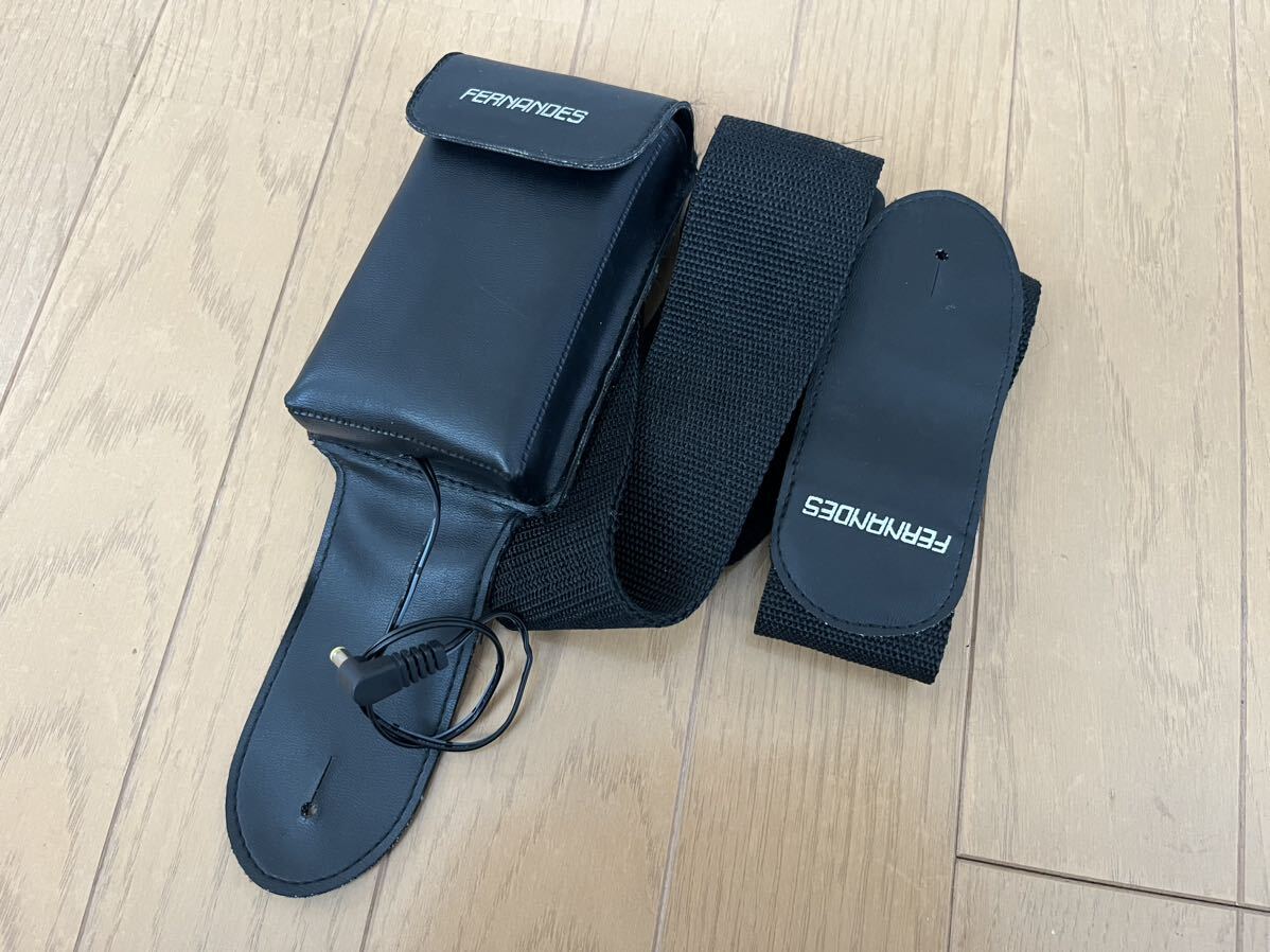 FERNANDES ZO-3 ギターストラップ 電池ボックスつき FERNANDES ZO-3 ギターストラップ 電池ボックスつき