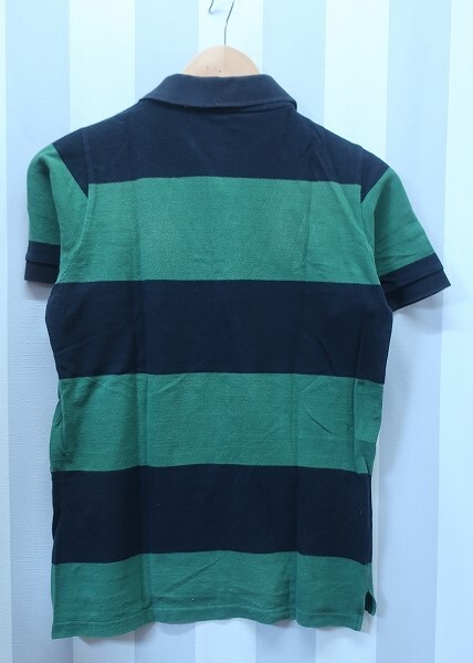 2-8738A/GENERAL SUPPLY半袖ボーダーポロシャツ シップス SHIPS 送料200円