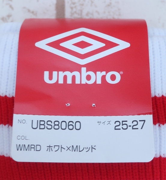 6-4971A/未使用品 UMBRO ロングソックス 靴下 アンブロ