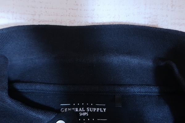 2-8738A/GENERAL SUPPLY半袖ボーダーポロシャツ シップス SHIPS 送料200円