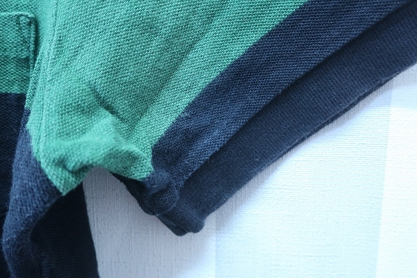 2-8738A/GENERAL SUPPLY半袖ボーダーポロシャツ シップス SHIPS 送料200円