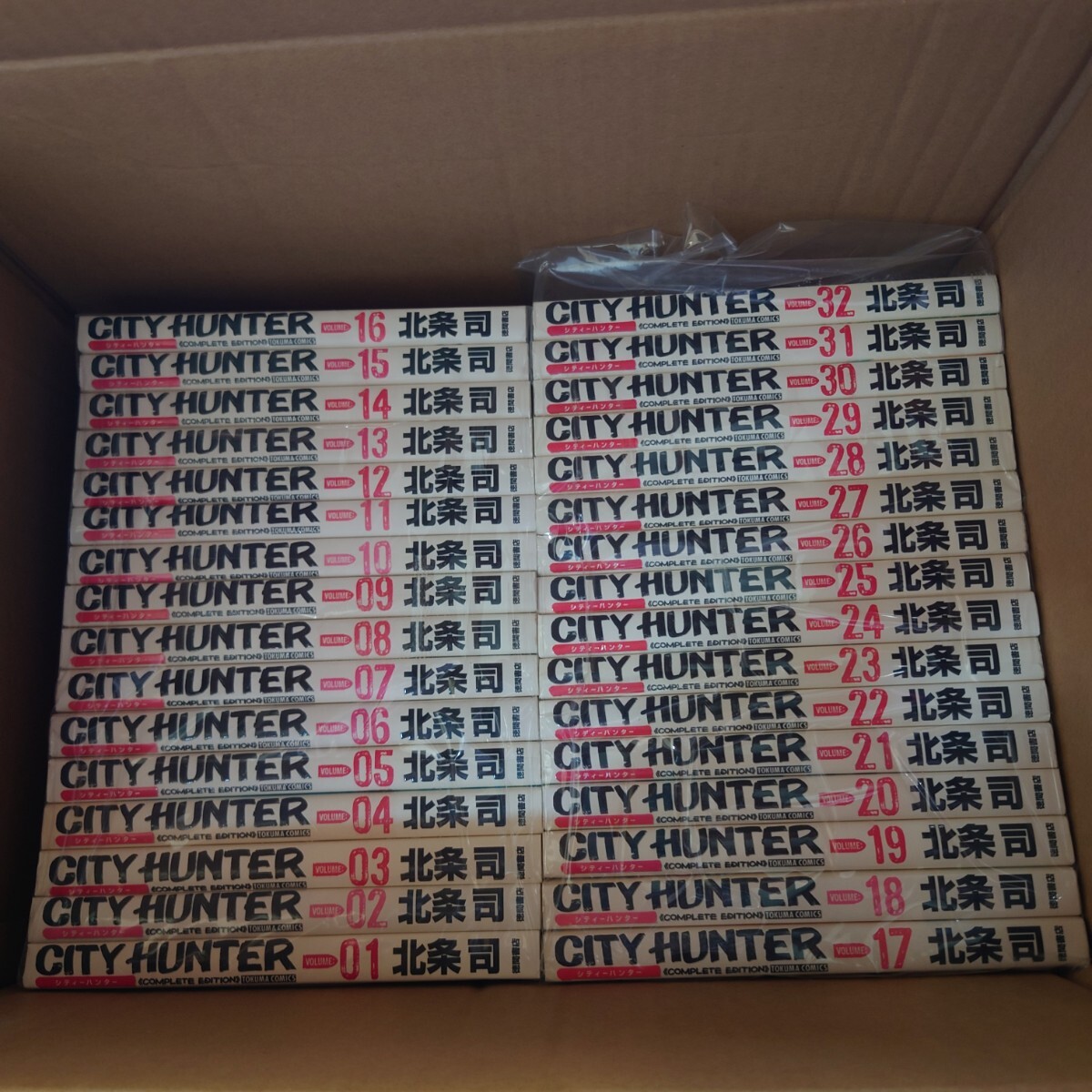 シティーハンター　完全版全巻 全巻セット　ゼノンコミックス　CITYHUNTER　北条司　冴羽リョウ　全32巻 漫画