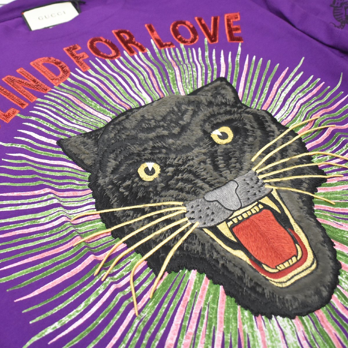 GUCCI【グッチ】Tシャツ 469307 X9B90 Mサイズ パンサー GUCCI【グッチ】Tシャツ 469307 X9B90 Mサイズ パンサー