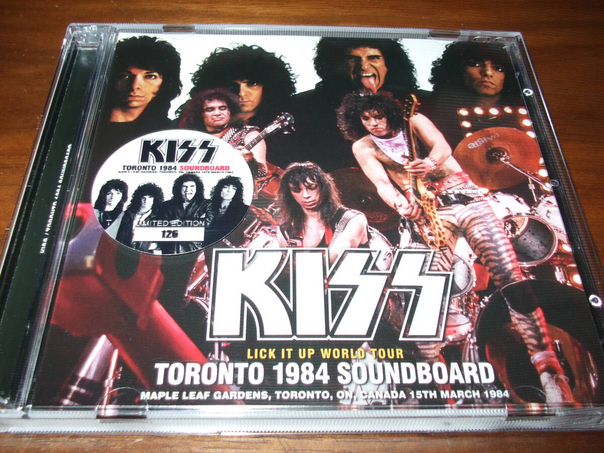 KISS《 TORONTO 84 Soundboard Recording 》★ライブ２枚組