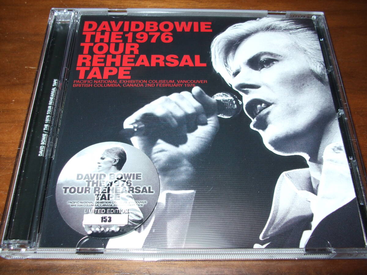 David Bowie《 Tour Rehearsal 76 》★ライブ2枚組