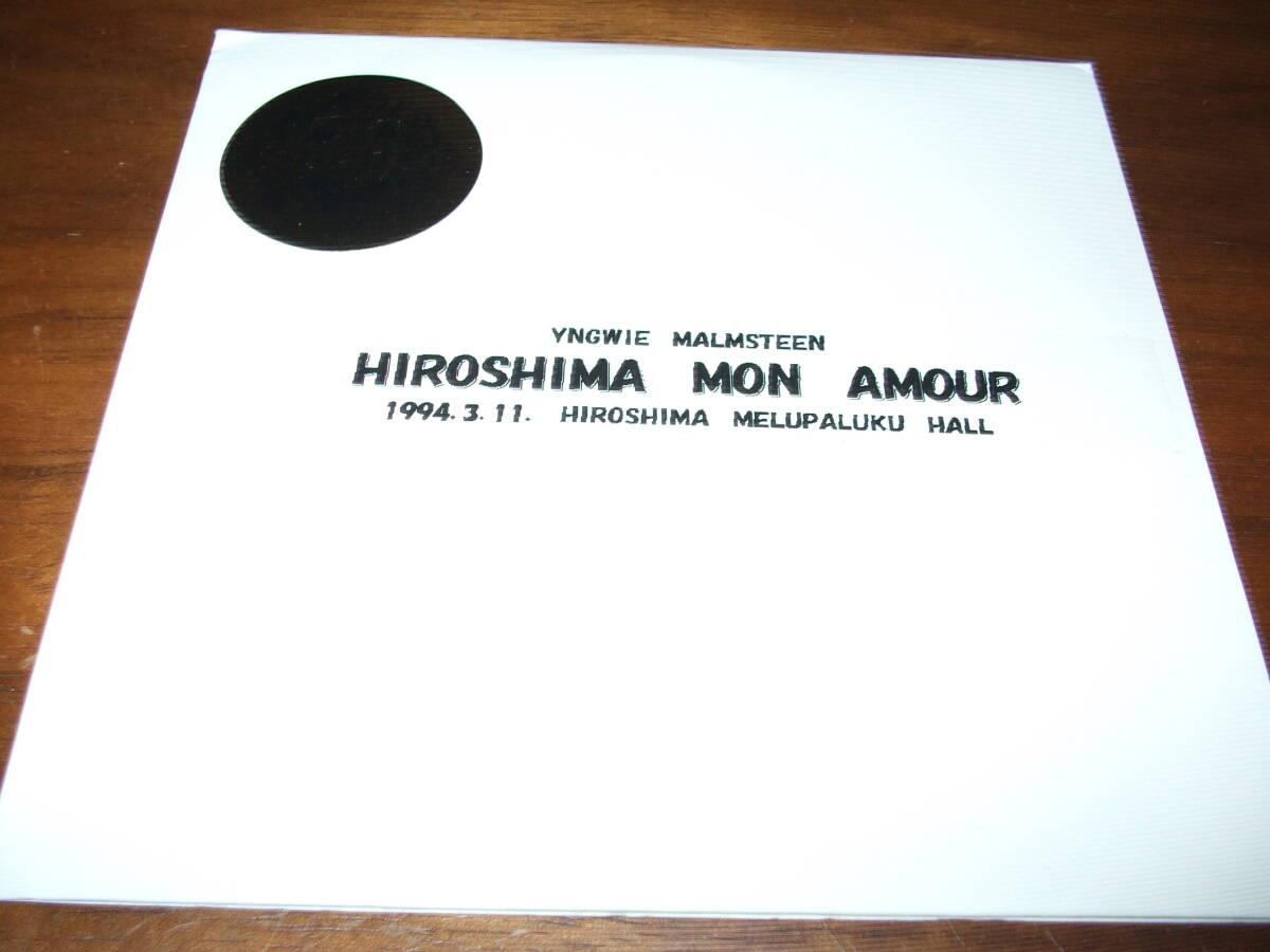 Yngwie Malmsteen《 Hiroshima mon Amour 94 》★ライブ２枚組