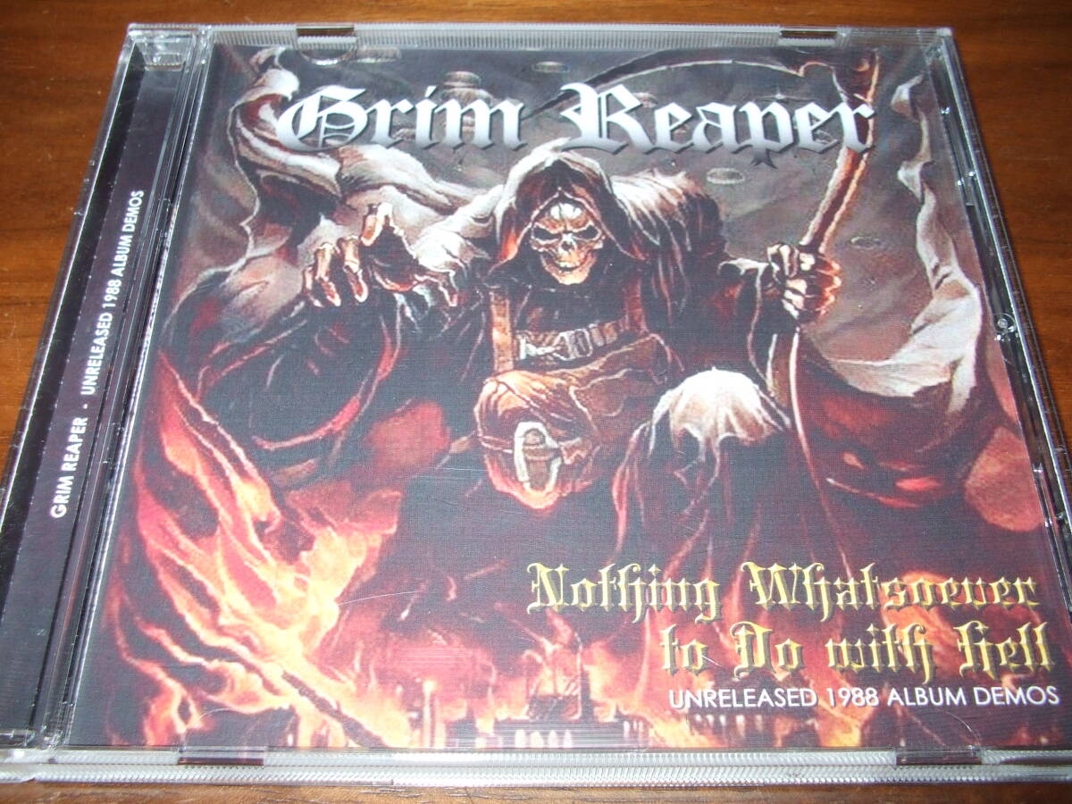 GRIM REAPER《 NOTHING WHATSOEVER TO DO WITH HELL 》★NWOBHM 発掘音源集