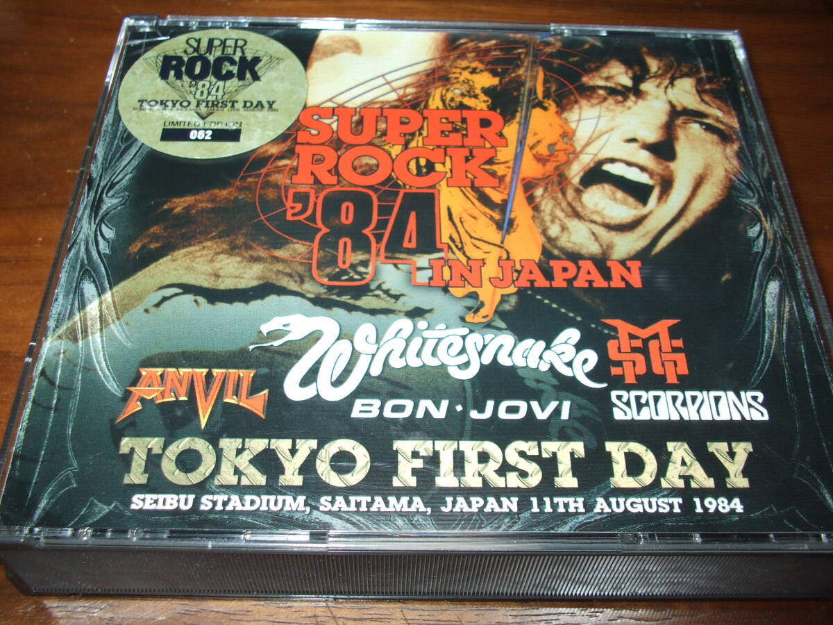 WHITESNAKE / MSG / SCORPIONS 他《 Super Rock 84 In Japan