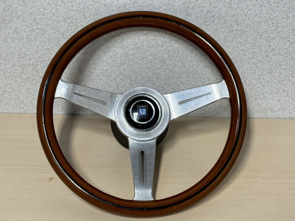 NARDI TORINO ナルディ ウッドステアリング ステアリング ハンドル イタリア製品　37516 
