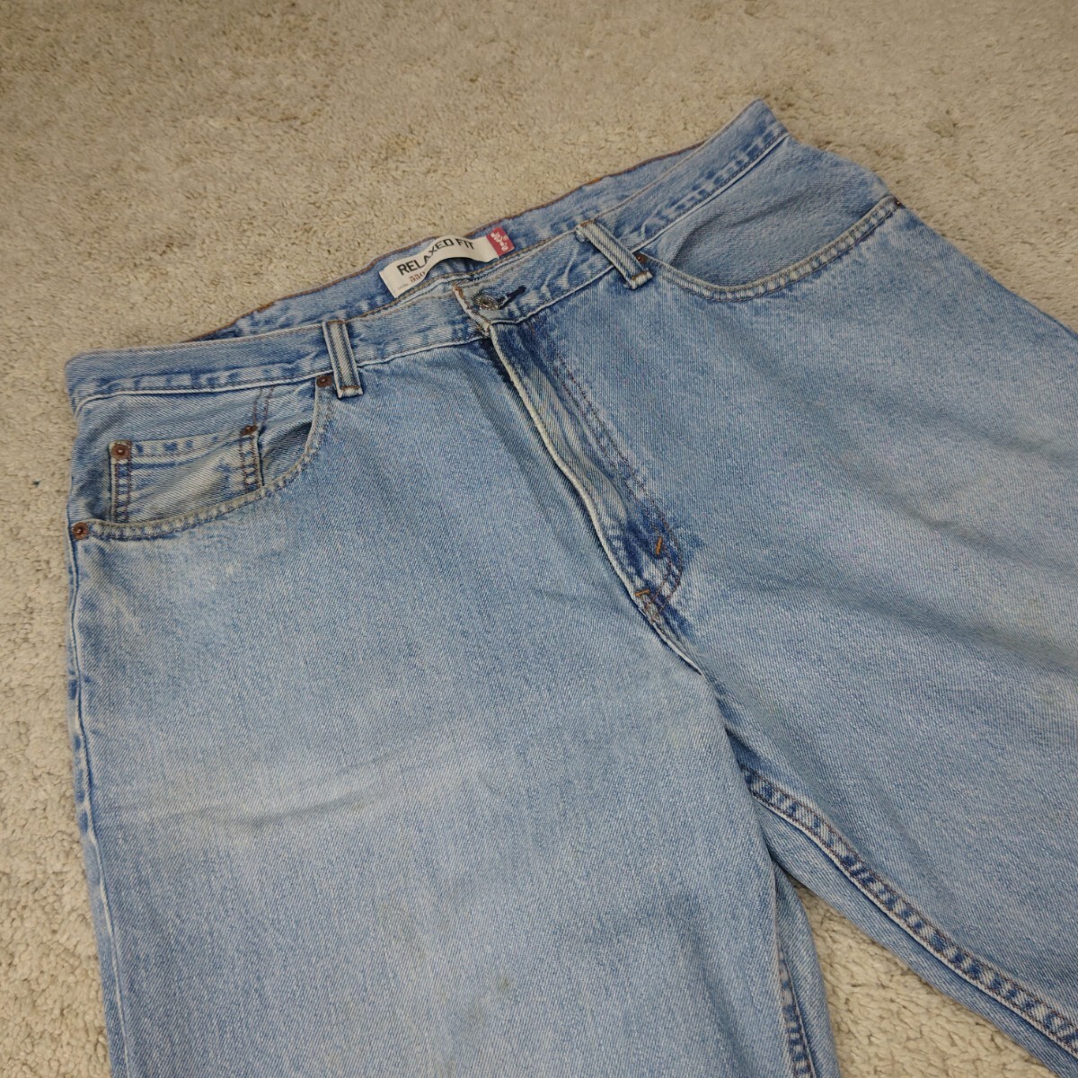 大きいサイズ Levi's リーバイス ジーパン 550 W38 L32 バギーパンツ ゆったりシルエット ジーンズ デニムパンツ