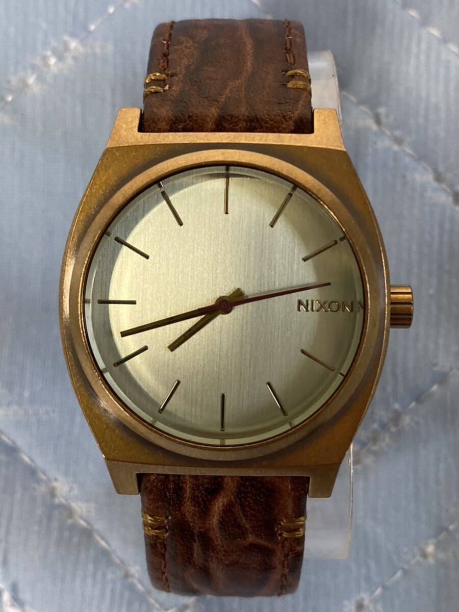 NIXON ニクソン クォーツ アナログ 腕時計 TIMETELLER稼働品 