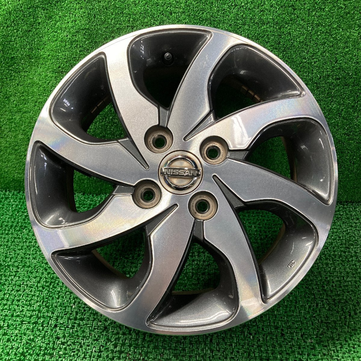 !! Roox Highway Star ML21S Nissan original aluminium wheel 14×4.5J+50 4H 100 1 pcs ② (W8531)!!