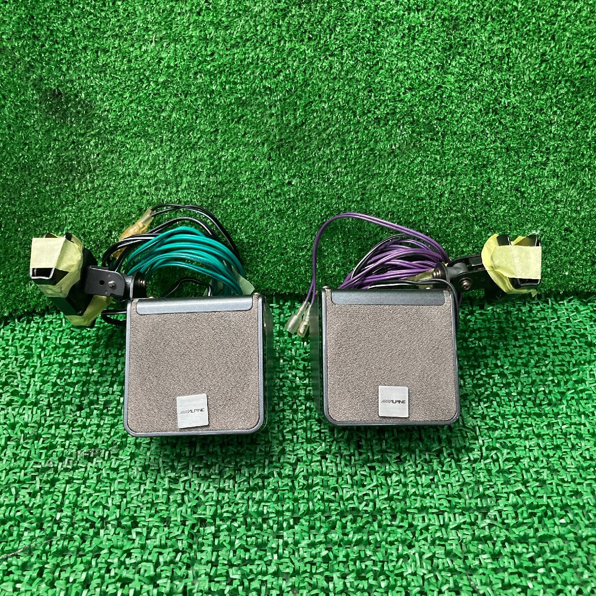 ♪♪アルパイン サテライトスピーカー SBS-157R 作動確認済(W8931)♪♪