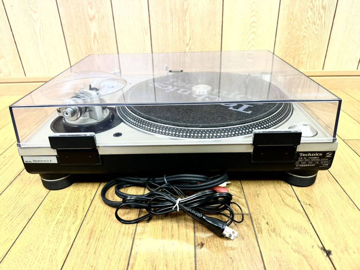 Technics テクニクス SL-1200MK5 ターンテーブル 通電確認済み Technics テクニクス SL-1200MK5 ターンテーブル 通電確認済み