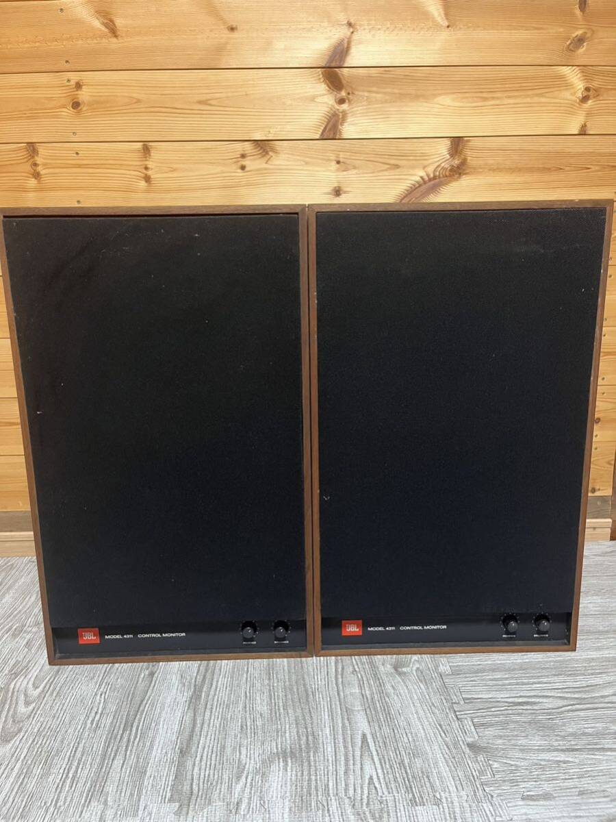 JBL MODEL 4311 WX-A CONTROL MONITOR ジェイビーエル ペア スピーカー オーディオ機器 音だし確認済み